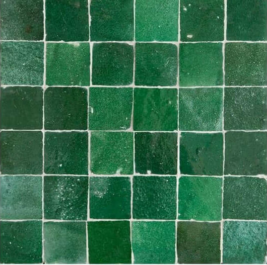 Emerald Green Moroccan Zellige Tile | Morrocan Tiles